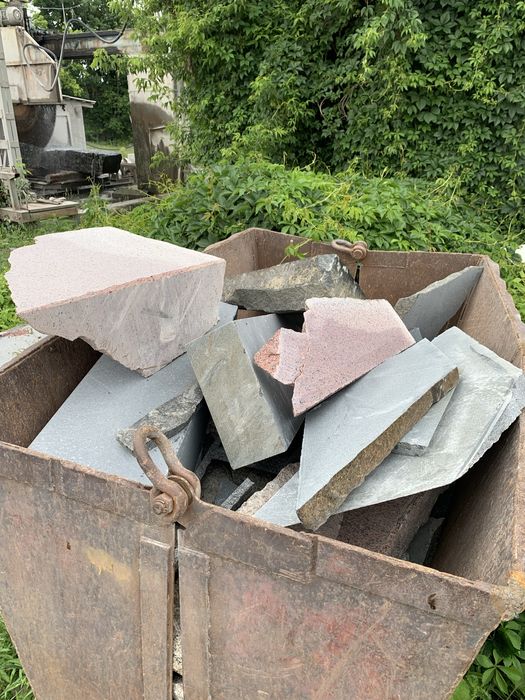 Бут гранітний. Обрізки граніту