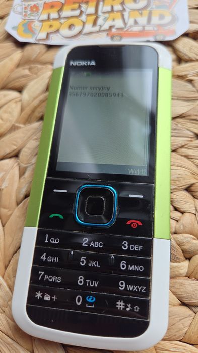 Nokia 5000 PL bez simloka z ładowarką