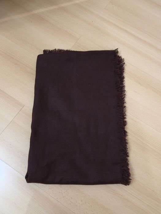 Szalik damski bordowy