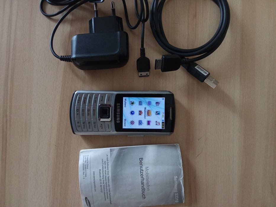 Samsung 3310s ładowarka karta pamięci zestaw