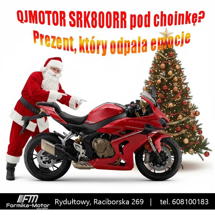 QJMOTOR SRK 800RR QJMotor SRK 800RR 102KM ABS Sport Dostawa pod dom Rata już od 492