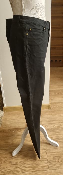 Spodnie damskie w stylu dżins czarne