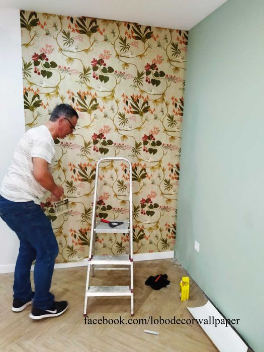 Aplicação de Papel de Parede, Obras reparações e remodelações.