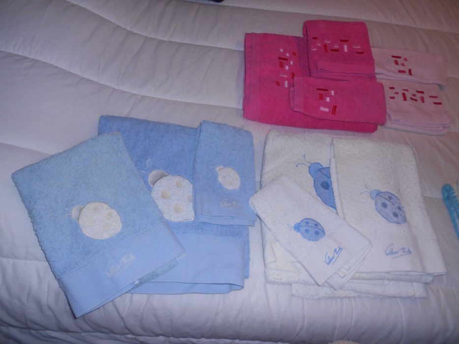 Toalhas de turco diversas para wc