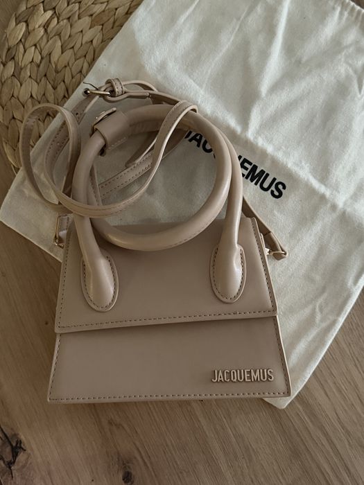 Torebka beżowa Jacquemus Le Chiquito mini