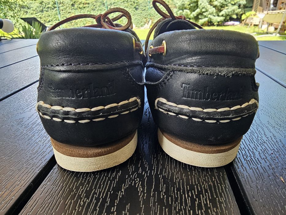 Buty skórzane żeglarskie