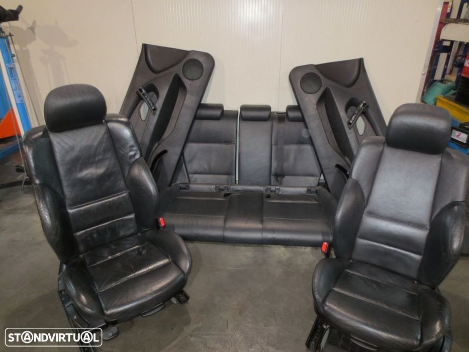 Bancos em pele Pack M para carrinha Bmw e46