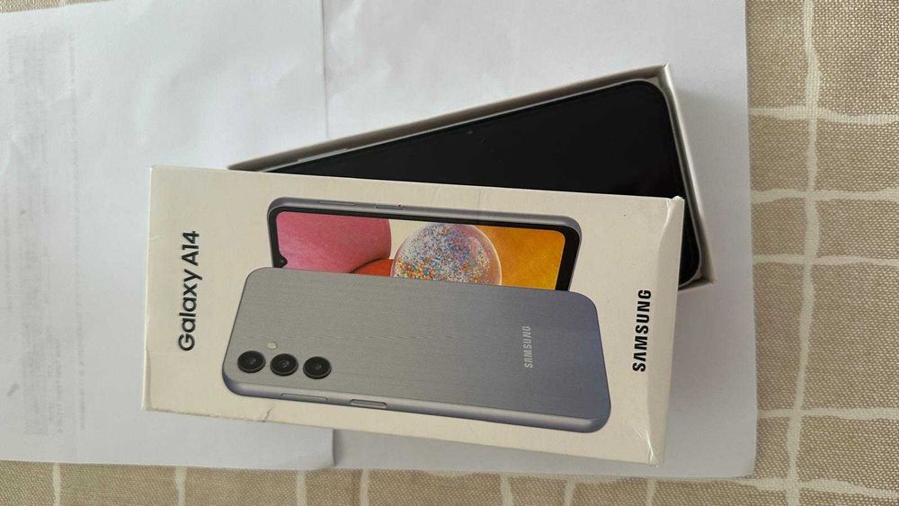 Samsung Galaxy A14 4G 6.6" Dual SIM 4GB/128GB Cinzento + Capa