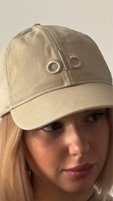 Кепка Alo Yoga Washed Off Duty (ОРИГІНАЛ) вінтажний чорний, пісочний