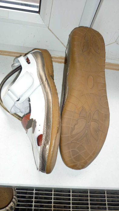 Shoe Tree- skórzane letnie buty  r; 40