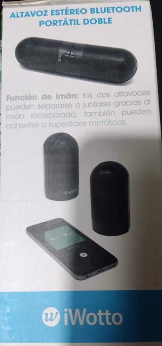 Colunas iWotto Bluetooth