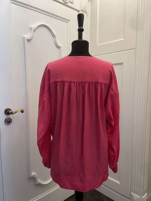 MISSONI piękna bluzka, fuksja, 100% jedwab