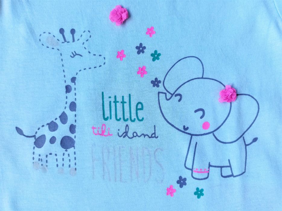 Letni zestaw Cool Club 74 body bloomersy sukienka