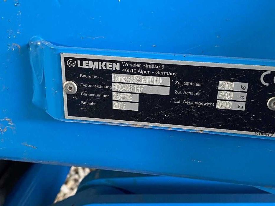 Lemken Compact-Solitair 9 HD 400