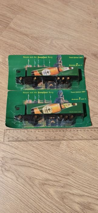 Ciężarówki z logo Hoepfner