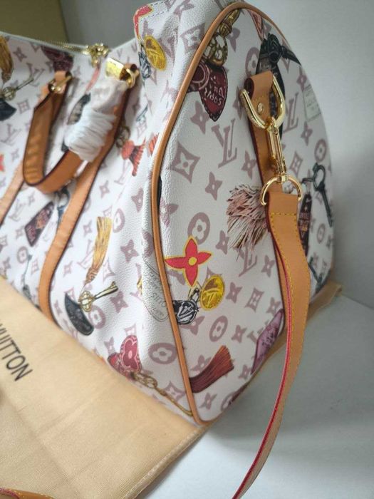 Louis Vuitton Torba podróżna, na siłownię, weekendowa, skora 76-08