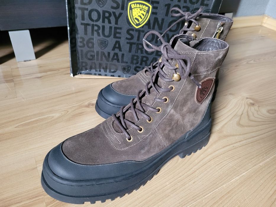 Blauer Iuka botki sznurowane 45