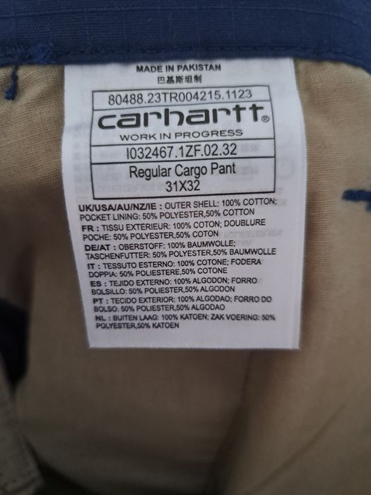 [Nowe] Carhartt WIP cargo pants 31x32