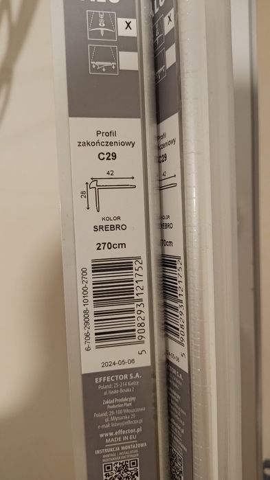 Listwy do wykończenia schodów panelami winylowymi