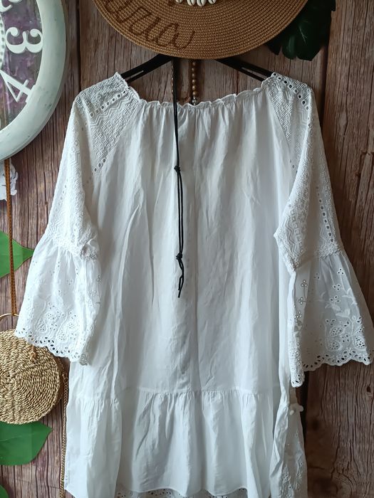 Пляжне плаття туніка. Р 48-50. Оверсайз