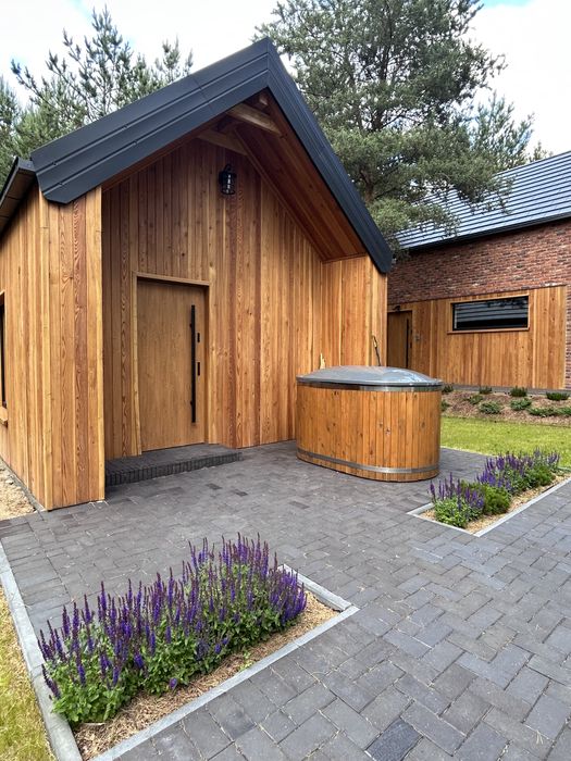 Domek na Kaszubach domki Nad Jeziorem Bartoszylas Wygonin Sauna