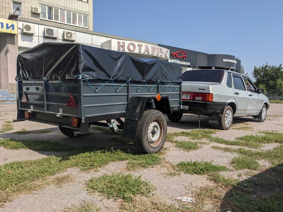 Прицеп причіп до авто ПА 2000/1300/400  Документи для МРЕВ