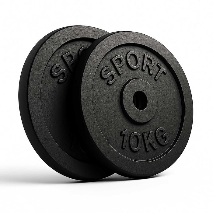 Obciążenie żeliwne 2x10kg talerz zestaw 20kg 28mm