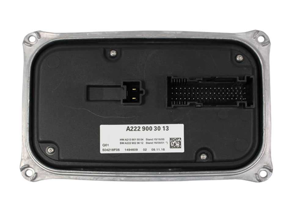 Centralina Balastro Faróis LED Mercedes Classe C W205 Plug&Play (NOVO)