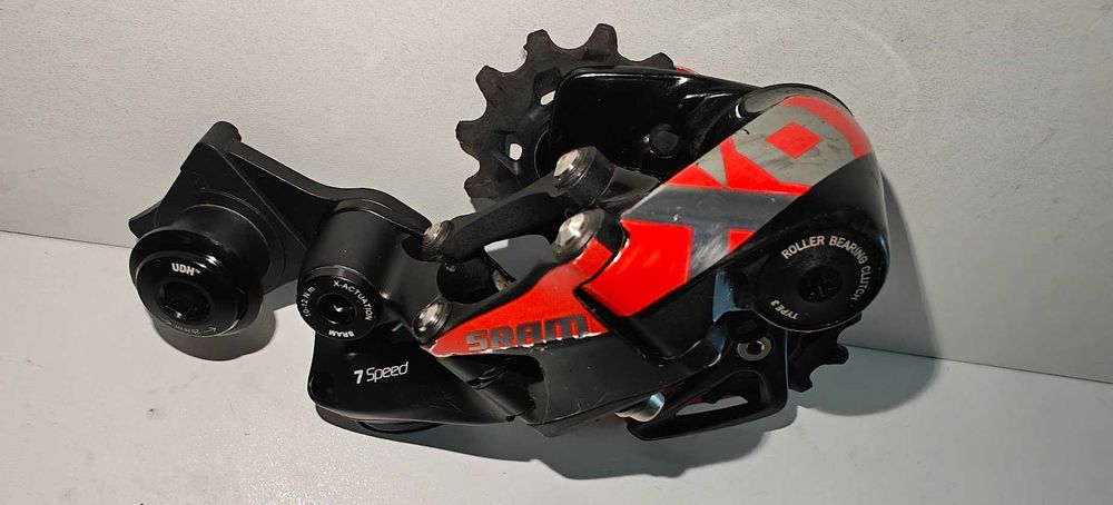 Profesjonalna Przerzutka Tylna SRAM X0 DH (7 Speed) – Stan Bardzo Dobry