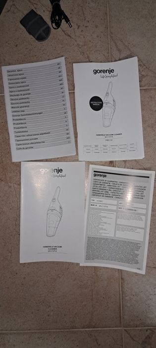 Пилосос gorenje для машини і дому