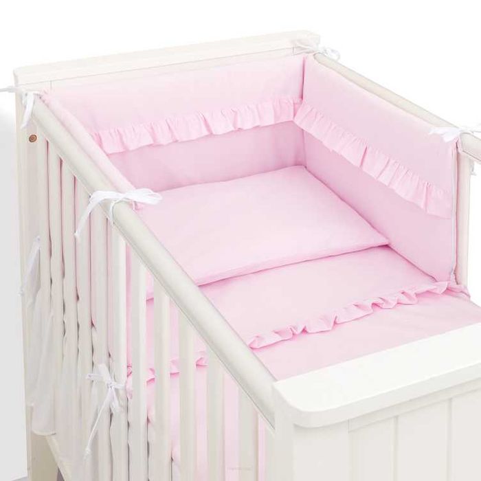 Conjunto para berço, capa edredom, fronha, proteção