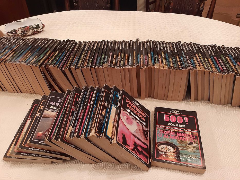 Livros policiais - coleção Vampiro