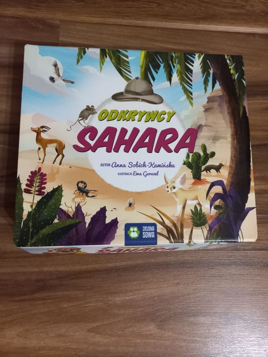 Gra planszowa odkrywcy sahara