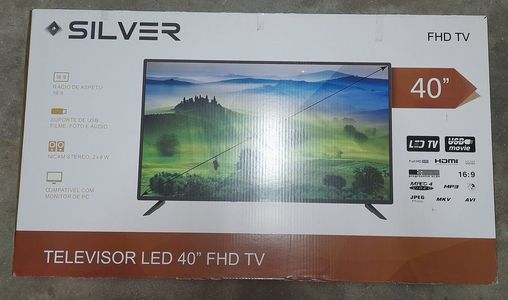 Televisão de 40 polegadas