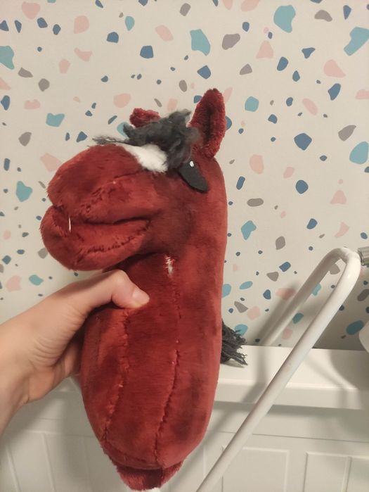 Hobby horse A5 bordowy