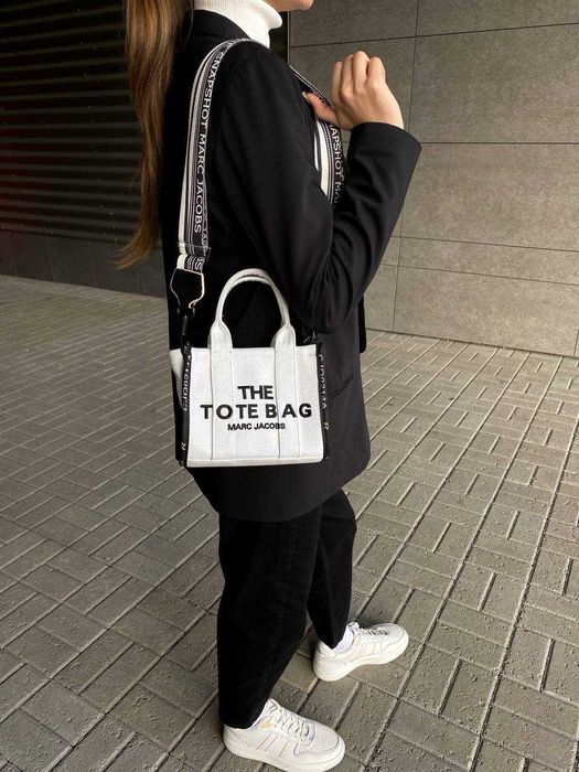 Torba damska shopper Tote Bag MINI White duza damska torebka