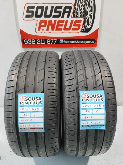 2 pneus semi novos 225-40R18 Nexen - Oferta dos Portes