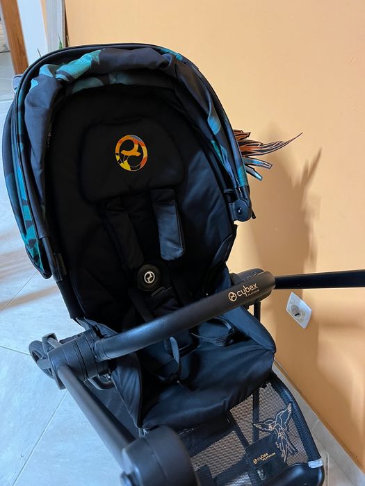 Carrinho cybex edição limitada birds of paradise