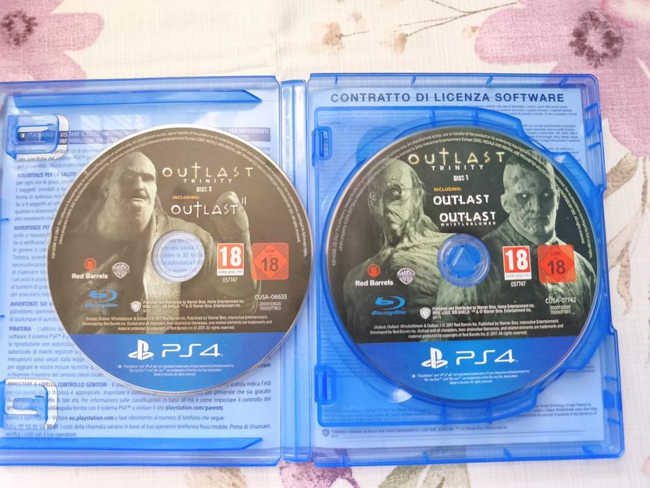 Outlast trinity PS4 PL