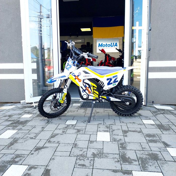 Електричний пітбайк Exdrive ABT-E 1300w літієва батарея 14/12 доставка