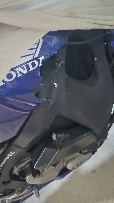 Cbr600rr acidentada