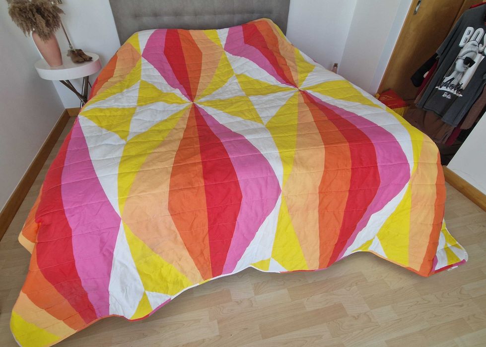 Edredon multicolorido 260 x 280 cm do Ikea