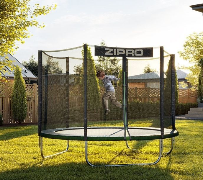 Trampolina ogrodowa Jump Pro z siatką zewnętrzną 8FT 252cm