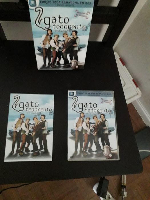 Gato fedorento 3 dvds.