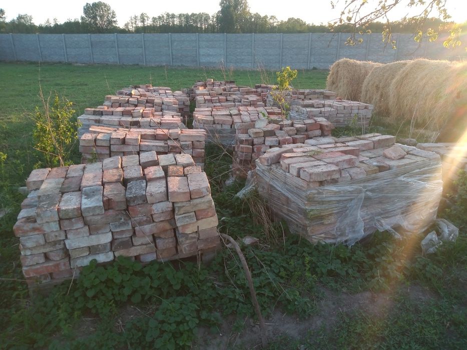 Cegła z rozbiórki - stara, super jakość