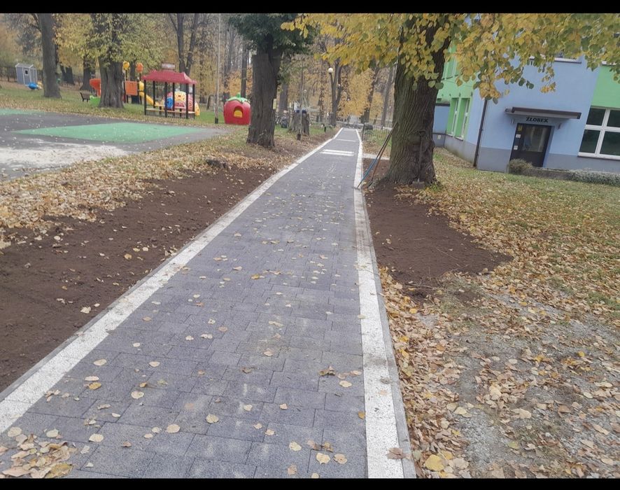 Usługi mini koparką i brukarstwo