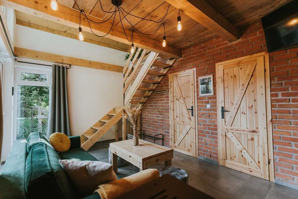 Domek 50m2 Ustrzyki Dolne z kominkiem Bieszczady Solina