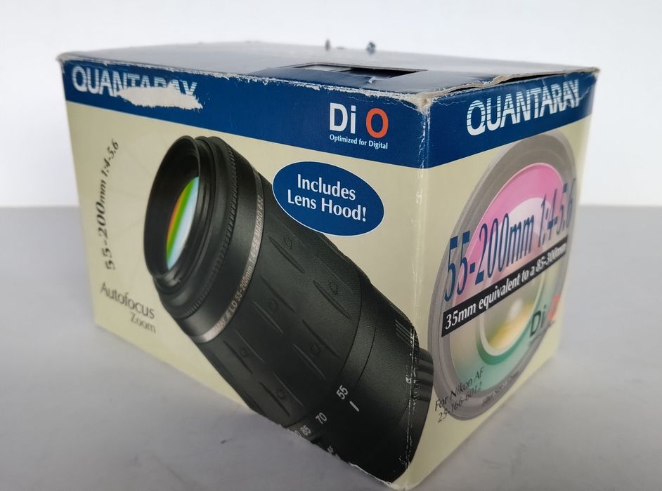 Objectiva Quantaray 55-200 para Nikon