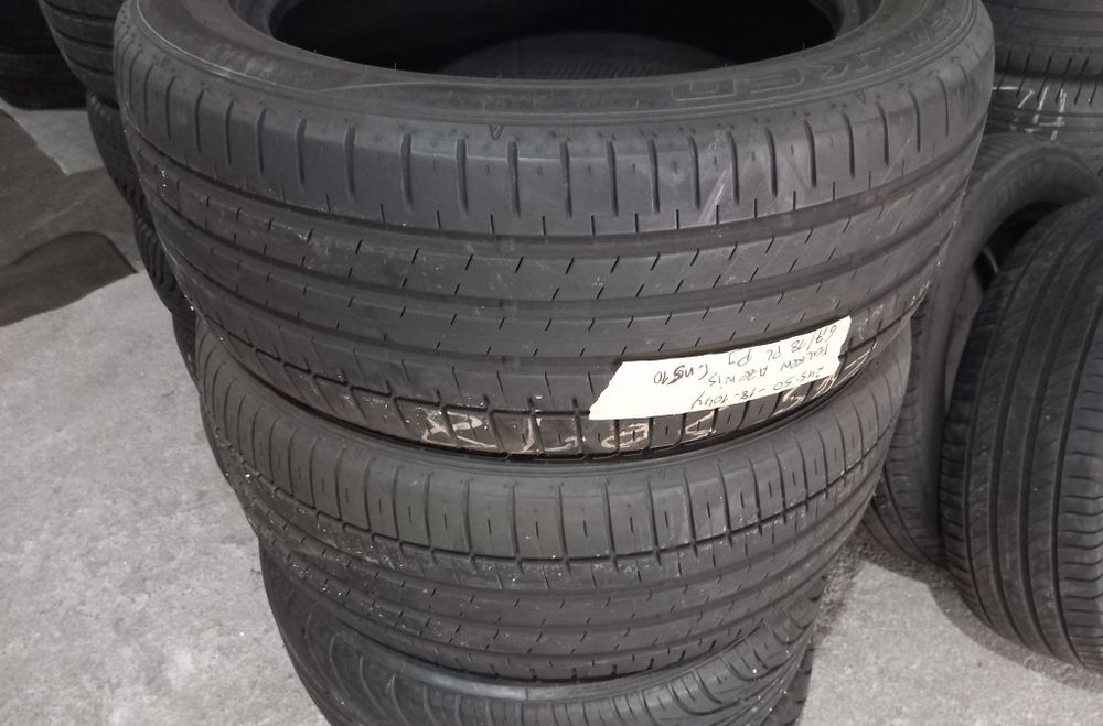 2 pneus 245/50R18 Falken semi novos