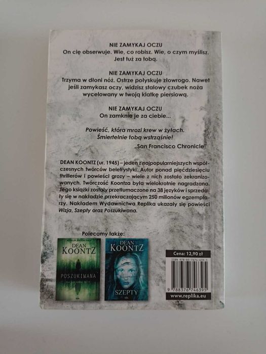Książka "Wizja" Dean Koontz